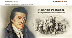 Desktop Screenshot of en.heinrich-pestalozzi.de